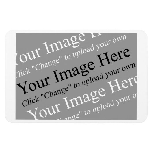 4x6 Benutzerdefiniertes Image Premium-Magnet Magnet (Horizontal)