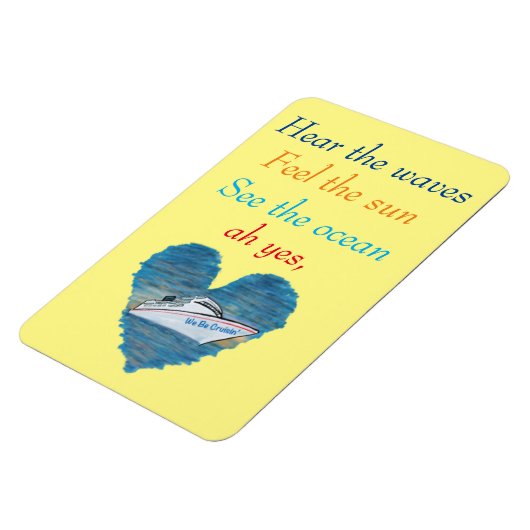 4x6 Cruise Kabine Door Magnet (Linke Seite)