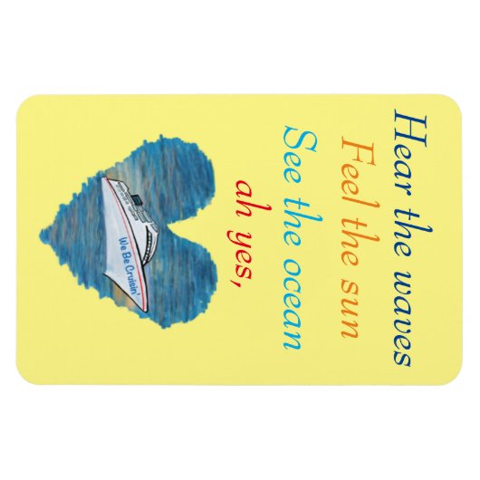 4x6 Cruise Kabine Door Magnet (Horizontal)