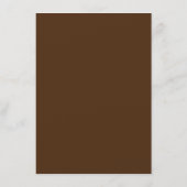 4x6 Directors Card Kraft Paper Lace Twine Bow Begleitkarte (Rückseite)