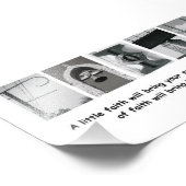 4x6 Faith Alphabet Letter Fotografie drucken (Ecke)