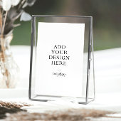 4x6" gedrucktes Zeichen Poster