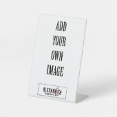 4x6 Party, Dusche oder Hochzeit Sockelschild (Vorderseite)