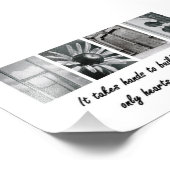 4x6 Zuhause Alphabet Letter Fotodruck (Ecke)