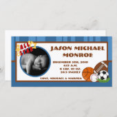 4x8 Ankündigung des gesamten Star Blue Foto (Vorne/Hinten)