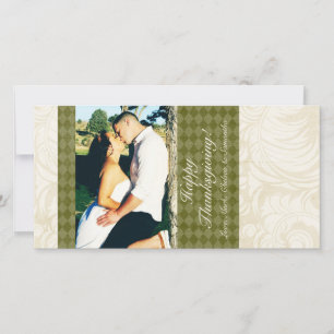 4x8 Herbstbaum Foliage FOTO Erntedank Card Feiertagskarte