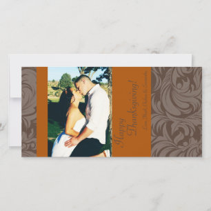 4x8 Herbstbaum Foliage FOTO Erntedank Card Feiertagskarte