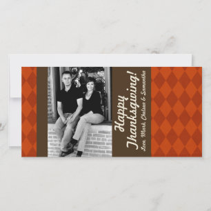 4x8 Herbstbaum Foliage FOTO Erntedank Card Feiertagskarte