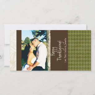 4x8 Herbstbaum Foliage FOTO Erntedank Card Feiertagskarte