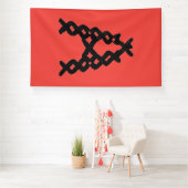 4x8 Vinyl Banner. Billig. Custom. Krümel. Schiffe Banner (Insitu)