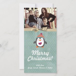 4x8 Weihnachtsspengion FOTO-Karte Feiertagskarte