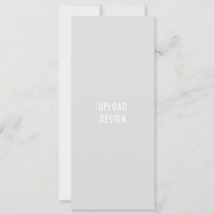 4x9.25 Flachkarte laden Design hoch Einladung