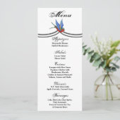 4x9.25 Karten mit traditionellem Vogelgrill (Stehend Vorderseite)