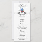 4x9.25 Karten mit traditionellem Vogelgrill (Vorderseite)