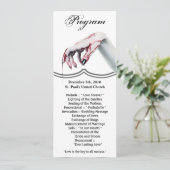 4x9,25 Programmkarten bvzombie blutblutleder vampi Einladung (Stehend Vorderseite)