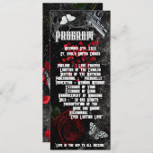 4x9.25 Programmkarten, die auf Zade-Wiesen warten Einladung (Vorne/Hinten)