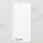 4x9.25 Programmkarten Sonntagsvormittagslandschaft Einladung (Rückseite)