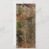 4x9-Empfang-Karte für den männlichen Dock-Buck-Cam Einladung (Rückseite)