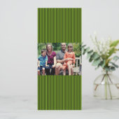 4x9 Foto Weihnachtskarte Feiertagskarte (Stehend Vorderseite)