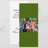 4x9 Foto Weihnachtskarte Feiertagskarte (Vorne/Hinten)