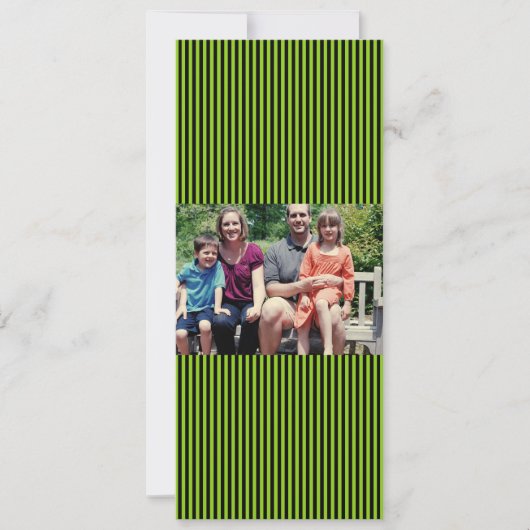 4x9 Foto Weihnachtskarte Feiertagskarte (Vorderseite)