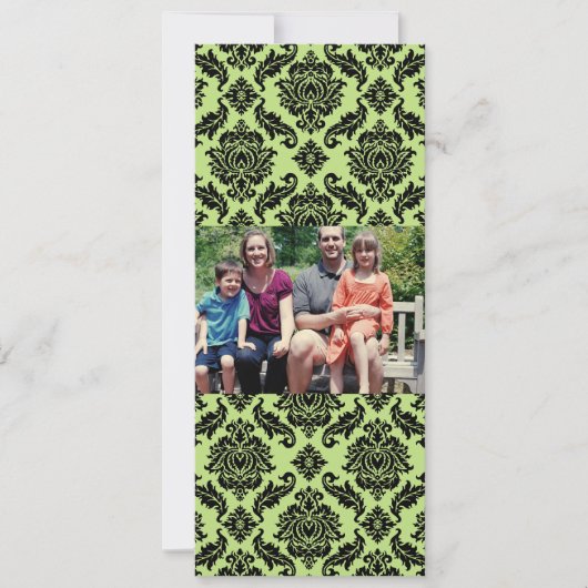 4x9 Foto Weihnachtskarte Feiertagskarte (Vorderseite)