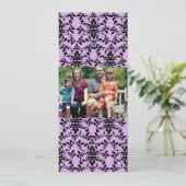 4x9 Foto Weihnachtskarte Feiertagskarte (Stehend Vorderseite)