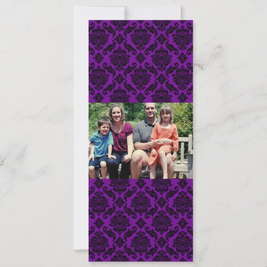 4x9 Foto Weihnachtskarte Feiertagskarte (Vorderseite)