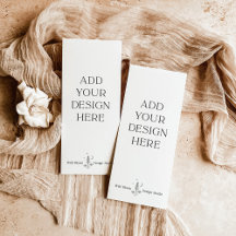 4x9" Menü für Hochzeiten oder Programmdruck