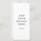 4x9" Programmkarte (Vorderseite)