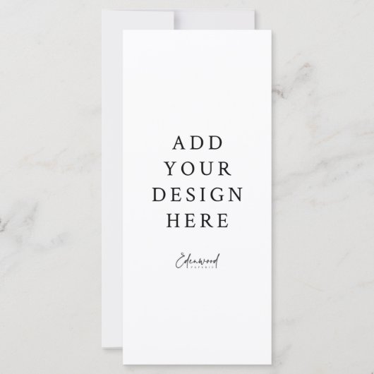 4x9" Programmkarte (Vorderseite)