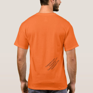 4x diagonale Rückseite T-Shirt