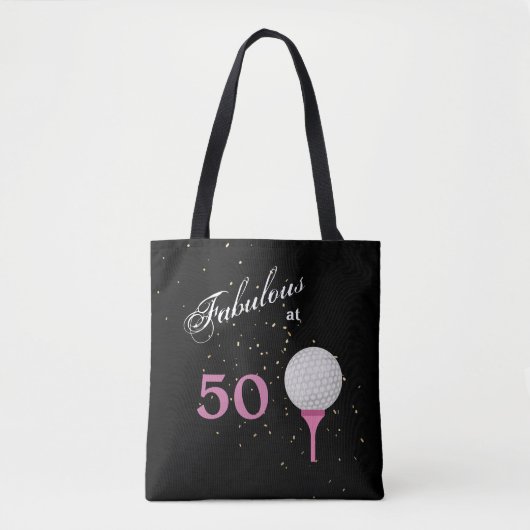 5000 Golf Geburtstag Tasche (Vorderseite)