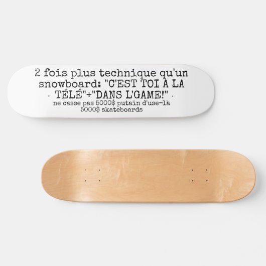 5000 $ SKATEBOARD (Horizontal)