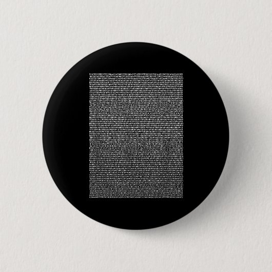 5000 Stellen Pi-Shirt Mathe-Geschenk Lehrer Mathe Button (Vorderseite)