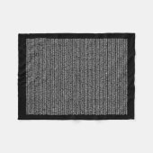 5000 Stellen Pi-Shirt Maths-Geschenk Lehrer Maths Fleecedecke (Vorderseite (Horizontal))