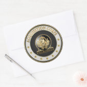 [500] Acquisition Corps (AAC) Regimentsinsignien Runder Aufkleber (Umschlag)