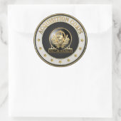 [500] Acquisition Corps (AAC) Regimentsinsignien Runder Aufkleber (Tasche)