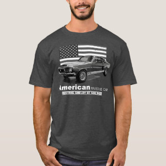500 American Muscle 60er 70er Old is Gold T-Shirt