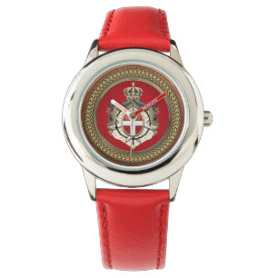 [500] Auftrag von Malta - SMOM Wappen Armbanduhr