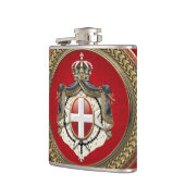 [500] Beschluss Maltas - SMOM-Wappen Flachmann (Links)