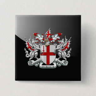 [500] City of London - Wappen Button