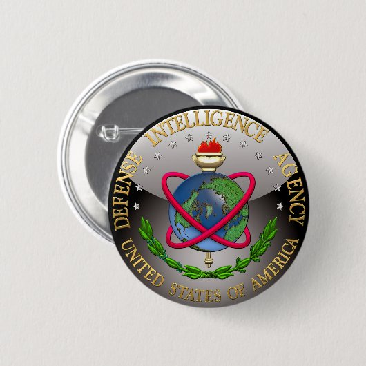 [500] Defense Intelligence Agency: DIA Special Edn Button (Vorne & Hinten)