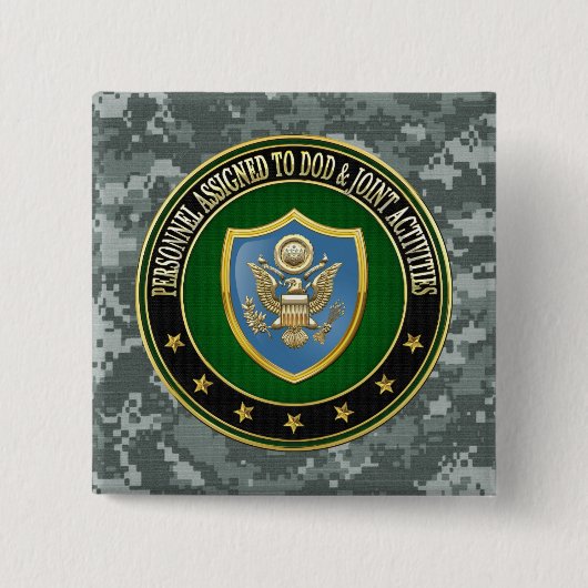 [500] DOD & Joint Activities CSIB Special Edition Button (Vorderseite)