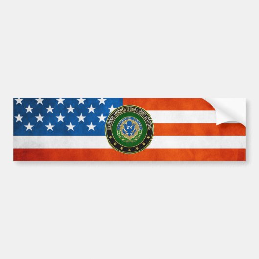 [500] DOD & Joint Activities DUI Special Edition Autoaufkleber (Vorne)