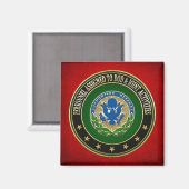 [500] DOD & Joint Activities DUI Special Edition Magnet (Vorderseite/Rückseite)