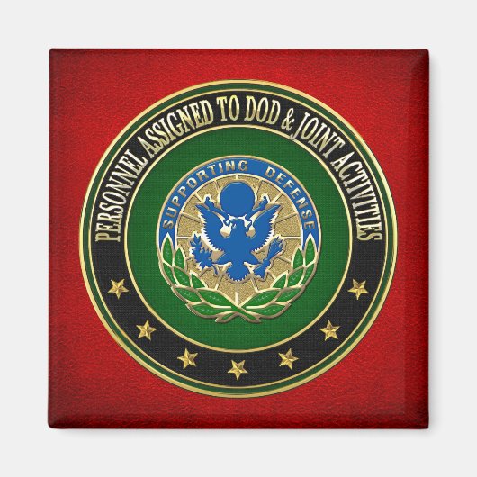 [500] DOD & Joint Activities DUI Special Edition Magnet (Vorne)