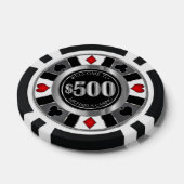 $500 Dollar Casino Poker Chip - Las Vegas - Red (Einzeln)