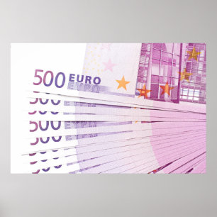 500 Euro Poster