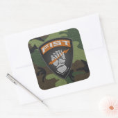 [500] Forward Observer (FIST) [Patch] Quadratischer Aufkleber (Umschlag)